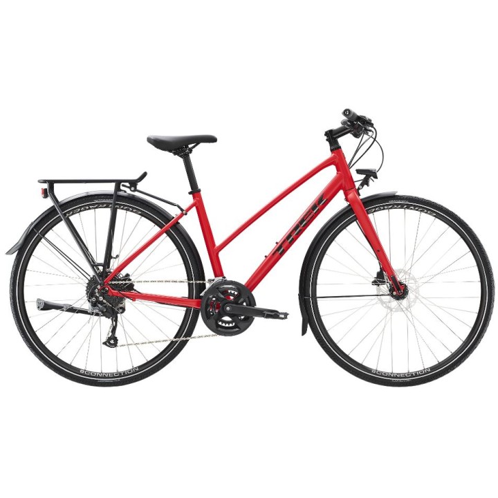 TREK FX 2 Disque Equipped Stagger rouge